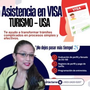 Asistencia en Visa Turismo USA – Trámite Fácil y Rápido
