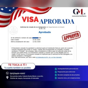 🛂 Solicitud de Visa de No Inmigrante (DS‑160)